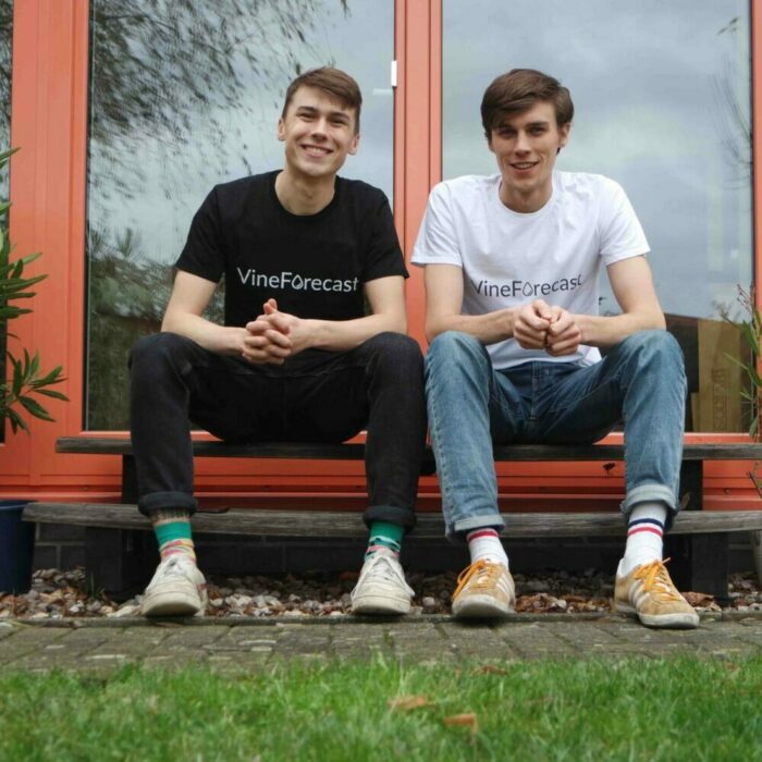 Richard und Paul Petersik, die Gründer von VineForecast