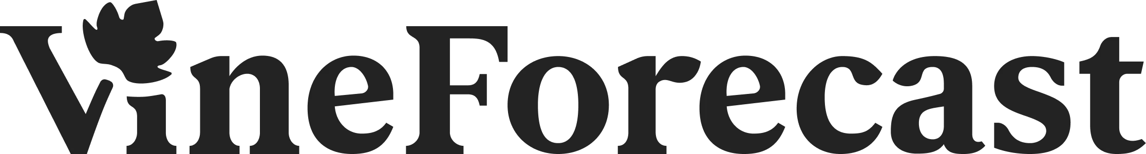 Logo VineForecast nouveau 2025